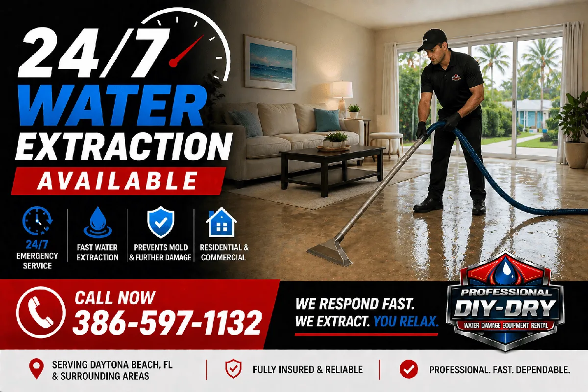 Water extraction and cleanup